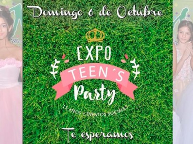 Expo Teens Party 15 años este domingo 6 de Octubre